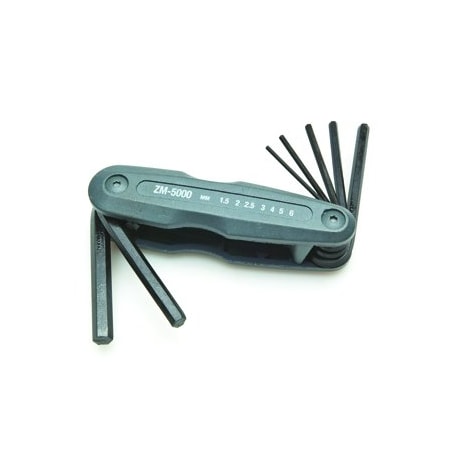 APEX TOOL GROUP HEX KEY SET MET FOLDING LDG WR CD 7pc* ALN56349